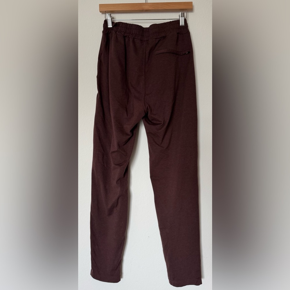 Vuori Men's Ponto Performance Pants in Burgundy - Medium - Picture 4 of 14